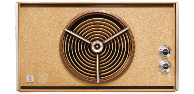 1970 年，在名古屋枇杷島工廠生產(chǎn)了日本首臺壁掛式住宅空調(diào)SR1AW